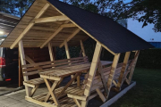 Holz-Pavillon Salas 300x350 cm